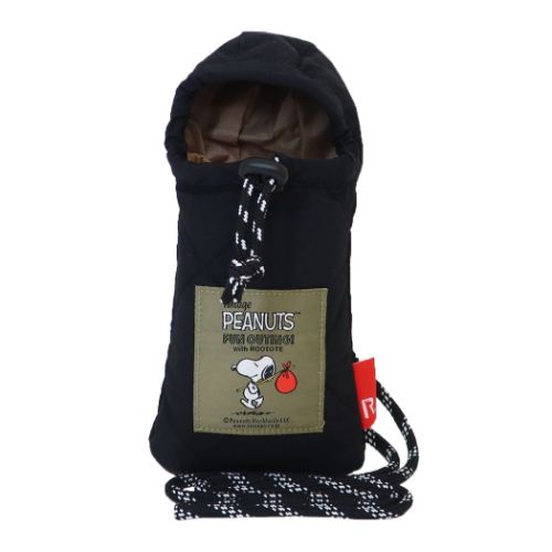 スマホポーチ IP．ベビールー．キルト．PNTS-8S スマホバッグ フード型 スヌーピー ピーナッツ ルートート