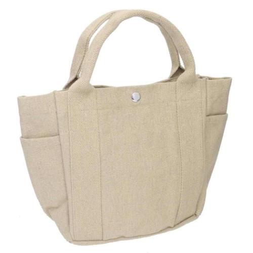 スヌーピー IP.デリ.Peanuts-0A DELI コットンミニバッグ ランチバッグ Beige ピーナッツ