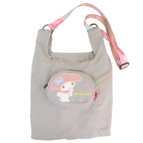 マイメロディ IP.RSmid.サンリオキャラクターズ A ショルダー付ショッパー サンリオ エコバッグ キャラクター