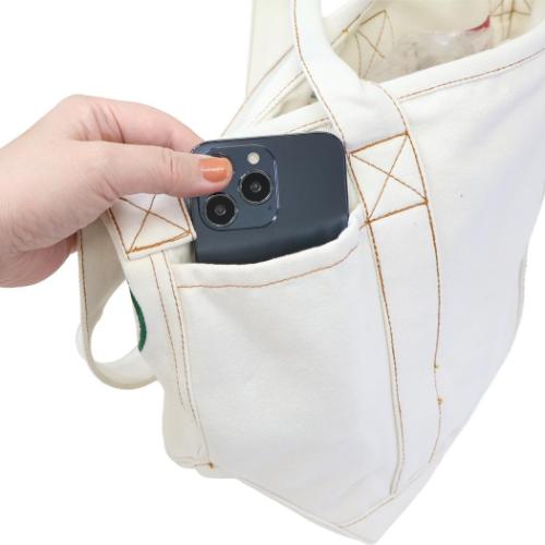 ショルダーバッグ IP.デリ.シシュウ.Peanuts-0Y ミニバッグ スヌーピー Ivory ルートート ピーナッツ ミニトート 2way キャラクター