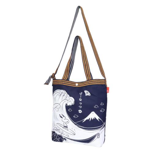 IP.トール.マエカケ.Peanuts-1F コットンバッグ トートバッグ スヌーピー Surf ピーナッツ ルートート