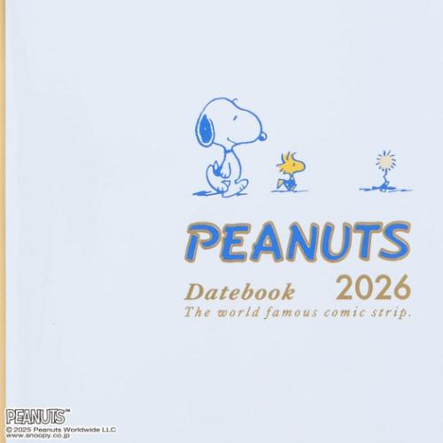 PEANUTS スヌーピー 2026年月間ダイアリー SNA5デイト26 ピーナッツ A5