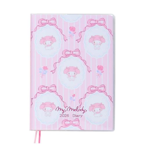 マイメロディ B6ウィークリー手帳2026 2026年週間ダイアリー MMB6ケイ
