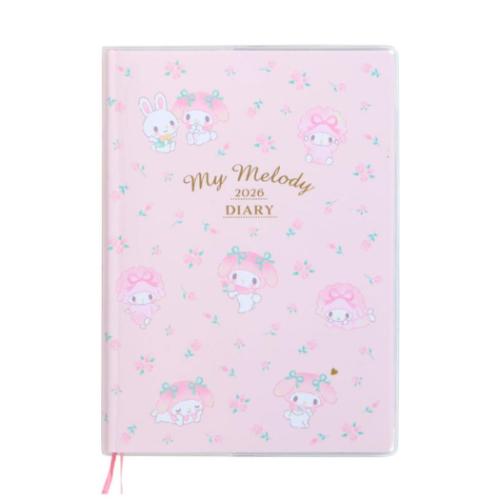 マイメロディ サンリオ キャラクター B6ウィークリー手帳2026 2026年
