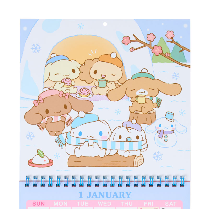 シナモロール 2027Calendar 壁掛ウ...の詳細画像3