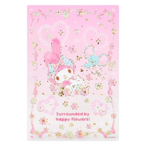 マイメロディ MM クリア CL2-6 Sanrio グリーティングカード