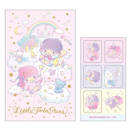 リトルツインスターズ キキ＆ララ ぽち袋 お年玉ポチ袋5枚セット