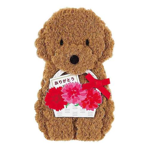 ハハノヒ JMD 14-5 グリーティングカード 母の日 トイプードル サンリオ