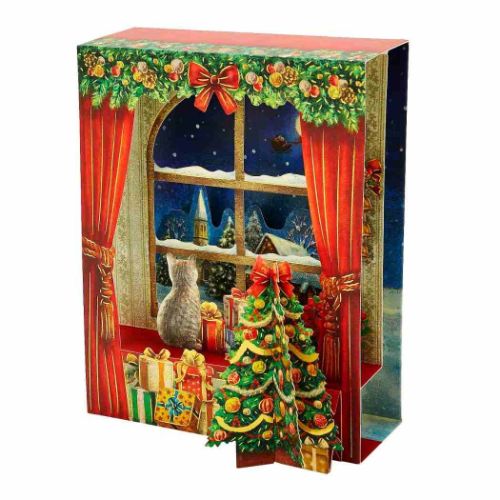 レトロ☆クリスマスフォトフレームカード 4点セット 平成レトロ レトロ