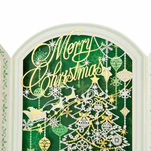 グリーティングカード CHRISTMAS クリスマスカード jx45-3 レーザー