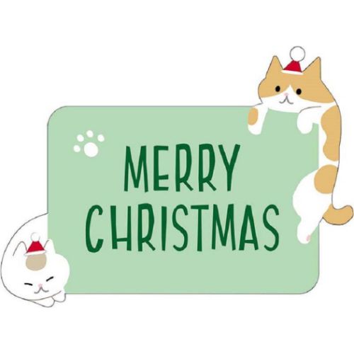 グリーティングカード CHRISTMAS クリスマスカード jx57-3 ネコツリー プレゼント｜cinemacollection｜03