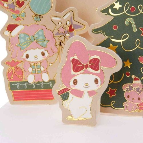マイメロディ グッズ グリーティングカード キャラクター クリスマス