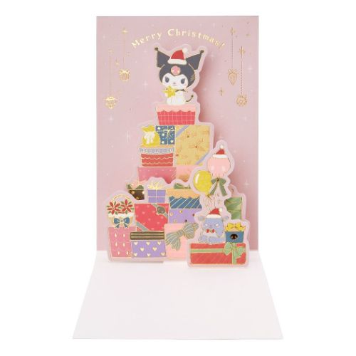 クロミ グッズ グリーティングカード キャラクター クリスマスカード jx68-3