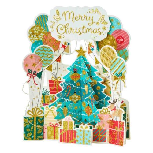 グリーティングカード CHRISTMAS メロディ JXPM10-4 クリスマスカード