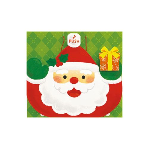 タカラ　メロディークリッター　サンタクロース 2個セット グリーティングカード メロディ JXPM22-2 クリスマスカード CHRISTMAS