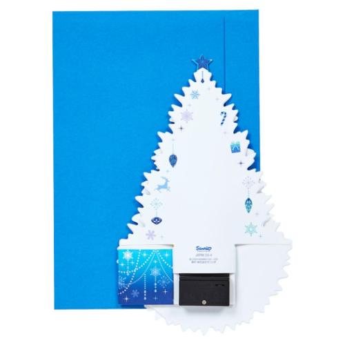 グリーティングカード CHRISTMAS メロディ JXPM23-4 クリスマスカード