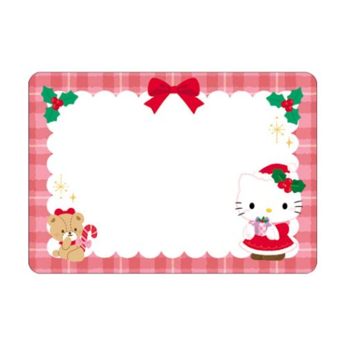 ハローキティ Xmasカード グリーティングカード KTメロディ JXPM26-2