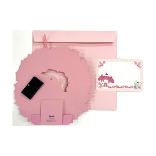 マイメロディ グリーティングカード MMメロディ JXPM33-2 クリスマス