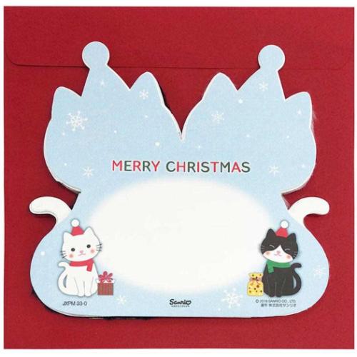 グリーティングカード CHRISTMAS メロディ JXPM35-4 クリスマスカード