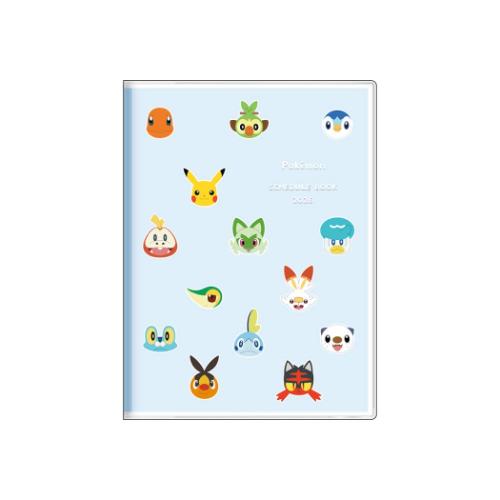 ポケットモンスター 2026年月間ダイアリー ポケモン A6マンスリー手帳2026 キャラクター フェイス