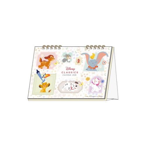30%OFF】2026Calendar ディズニーキャラクターズ 卓上カレンダー2026年