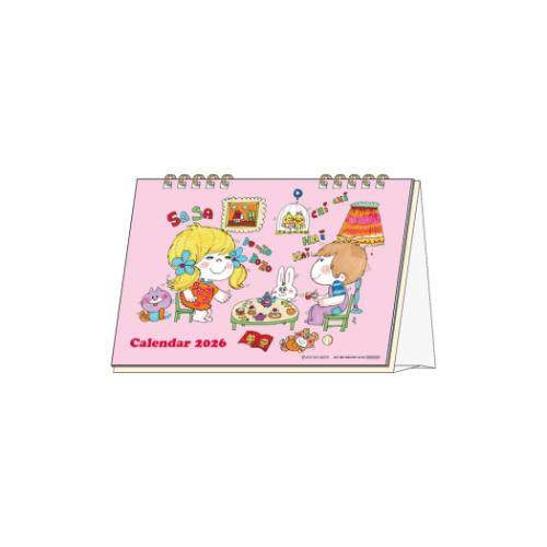 50%OFF】2026Calendar 卓上カレンダー2026年 デスクカレンダー 水森