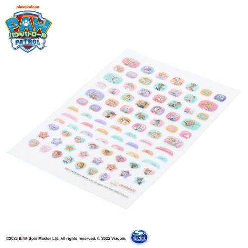 ネイルシール キッズコスメ パウパトロール C柄 サンスター文具 セルフネイル 子供 ネイルステッカー アニメキャラクター