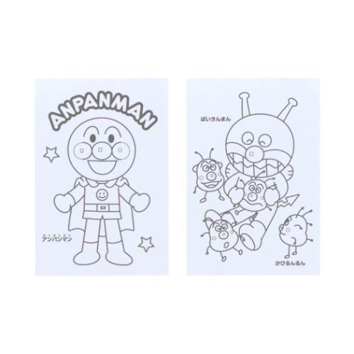それいけ！アンパンマン グッズ 知育玩具 アニメキャラクター A6ちっちゃぬりえ