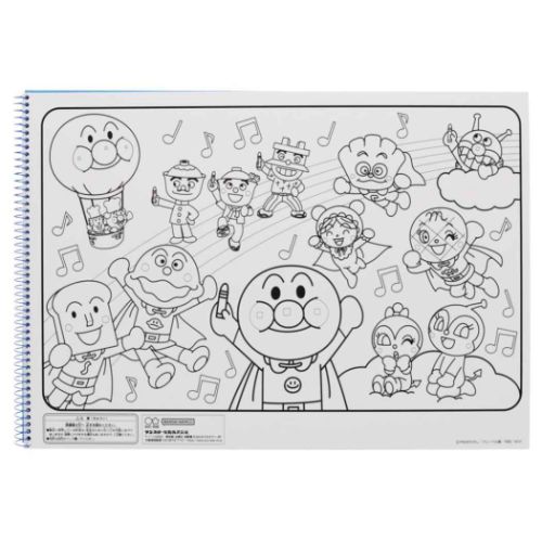 アンパンマン B4スケッチブック お絵描き帳 アニメキャラクター グッズ
