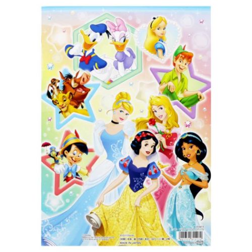 B5ぬりえ 知育玩具 ディズニードリームフェスティバル ディズニー サンスター文具 塗り絵ノート ぬり絵 キャラクター