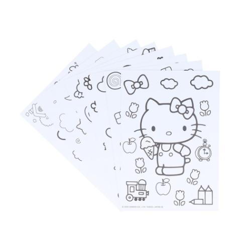 塗り絵 サンリオキャラクターズ ぬってかざれる パレットぬりえ サンリオ サンスター文具