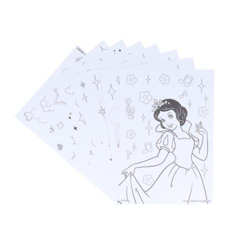 ディズニープリンセス 塗り絵 ぬってかざれる パレットぬりえ ディズニー サンスター文具 ぬり絵 女の子