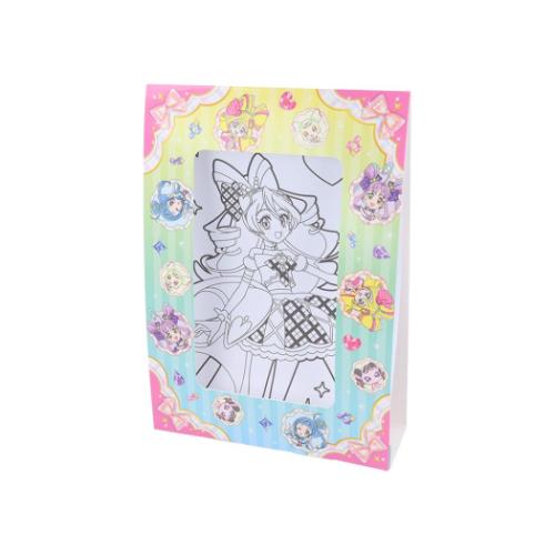 キミとアイドルプリキュア グッズ 塗り絵 アニメキャラクター
