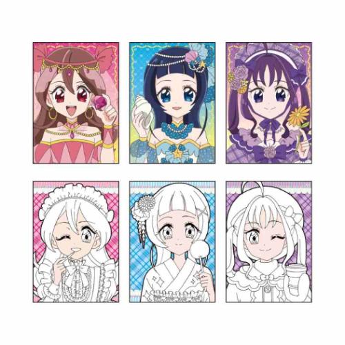 キミとアイドルプリキュア 塗り絵 メイクアップぬりえセット サンスター文具