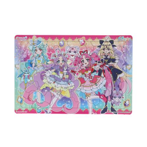 知育玩具 パズル65P A柄 名探偵プリキュア！ サンスター文具 65ピース 子供 女の子 アニメキャラクター