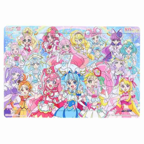 サンスター文具 パズル80P 映画プリキュアオールスターズF 知育