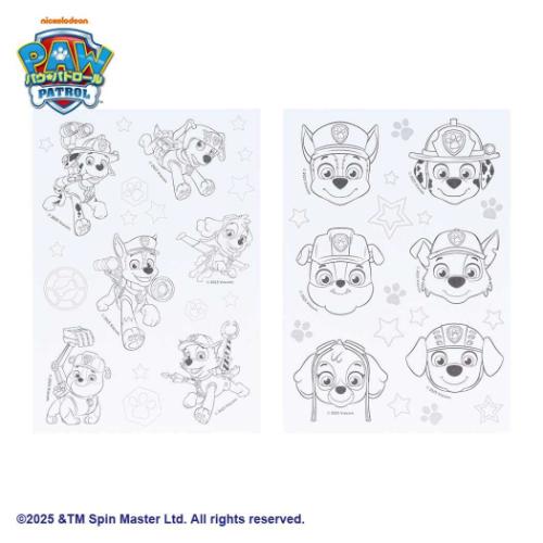 塗り絵 パウパトロール ぬりえdeシール サンスター文具