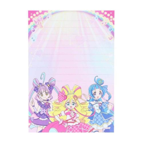 キミとアイドルプリキュア アニメキャラクター 塗り絵 B6ボリュームたっぷりぬりえ サンスター文具