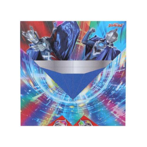 こうさくおりがみ＆ちよがみセット 知育玩具 ウルトラマンオメガ 特撮ヒーロー ウルトラヒーローズ サンスター文具 子供 男の子 男児 キャラクター