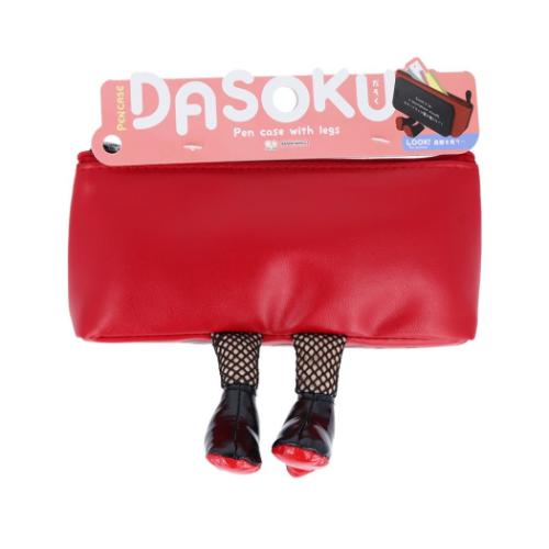 ペンケース DASOKUダソク ペンポーチ サンスター文具 網タイツ