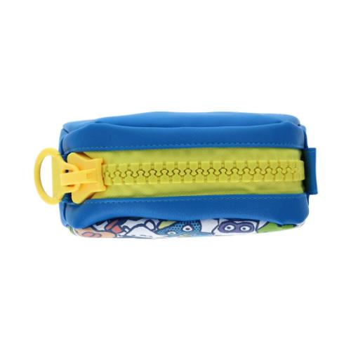 ペンポーチ デッカジップペンケース たまごっち ブルー サンスター文具