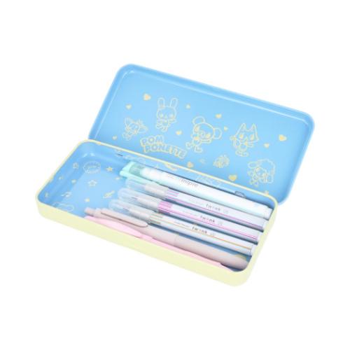 ペンケース 缶ペンケース ポンポネットジュニア ナルミヤ