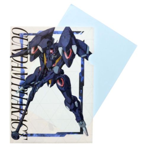 クリアフォルダー A4シングルホロクリアファイル 機動戦士ガンダム 水星の魔女 C柄 サンスター文具