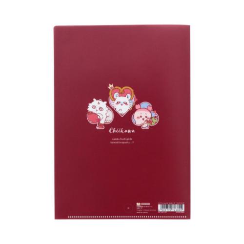 サンスター文具 ちいかわ グッズ A5クリアファイル キャラクター