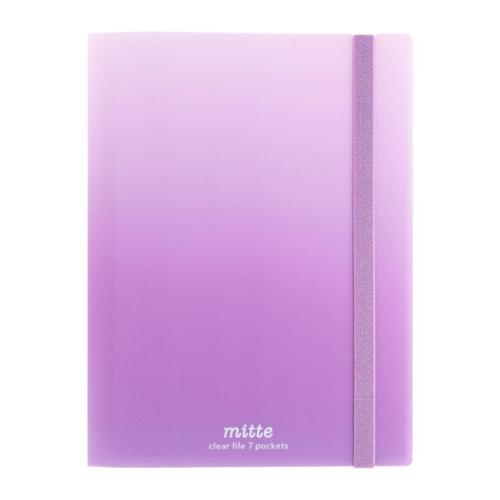 m*2様 送料無料★全種6枚コンプリートセット/限定品A4クリアファイル/無職転 A4クリアファイル mitte ミッテ ゴムバンド付クリアファイル7P sunset