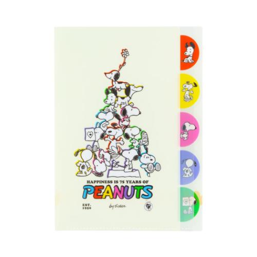 PEANUTS スヌーピー グッズ ポケットファイル キャラクター ダイカット