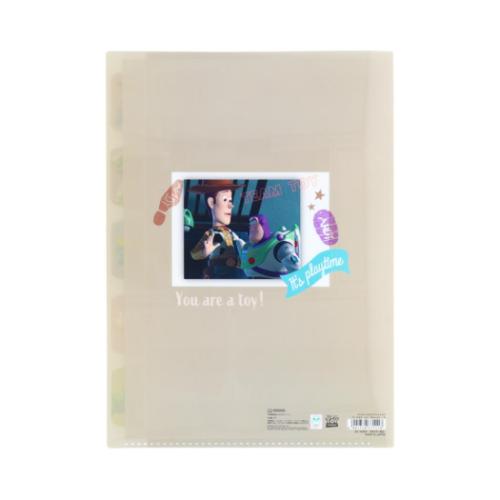 トイストーリー ポケットファイル ダイカットクリアファイル5P PIXAR B ディズニー サンスター文具