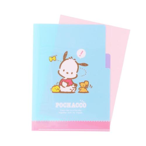 ポチャッコ グッズ ポケットファイル サンリオ キャラクター クリア