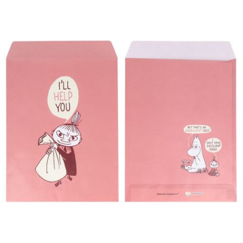 ムーミン おすそ分け袋 封筒 MU23AW P ピンク 北欧 キャラクター｜cinemacollection｜02
