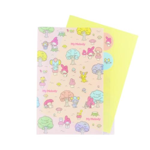 マイメロディ キャラクター ポケットファイル ダイカットクリア